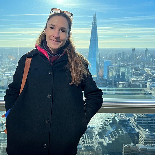 Den Traum vom Leben in einer Grossstadt wie London – hier mit Blick auf den Wolkenkratzer The Shard – erfüllte sich Svenja Ravioli, indem sie ein Jahr am King’s College Hospital als Notfallmedizinerin arbeitete. Bild: zvg